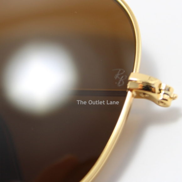 Model Display Ray-Ban Aviator Brown RB3025 Classic - Picture 13 of 16